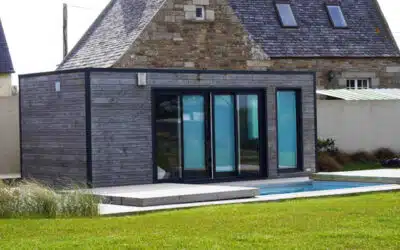 Poolhouse en bois finistère 6
