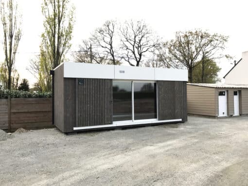 bureau de jardin extérieur