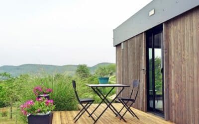 Extension en bois avec terrasse 2