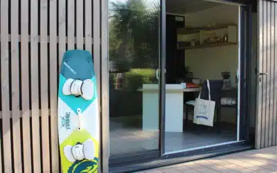 Un bureau de jardin sur mesure vue extérieure