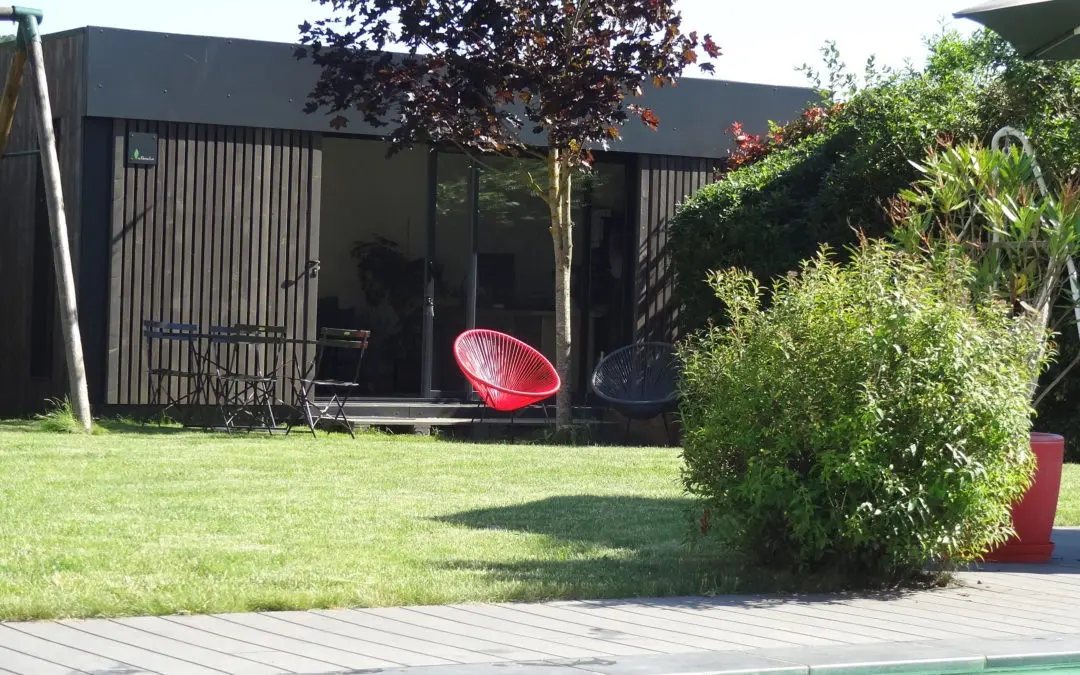 Poolhouse en bois⎜Personnalisable⎜100% Made in France