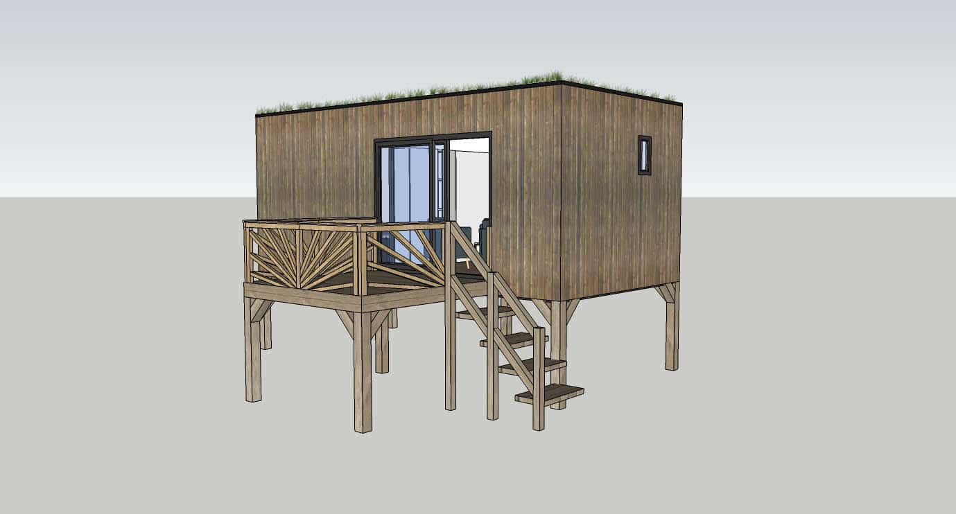 Plan studio 20m2