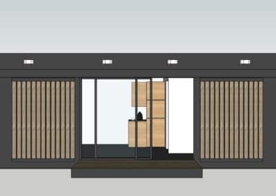 loft 3D bureau de jardin