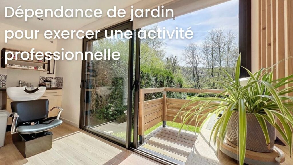 dépendance de jardin pour travailler