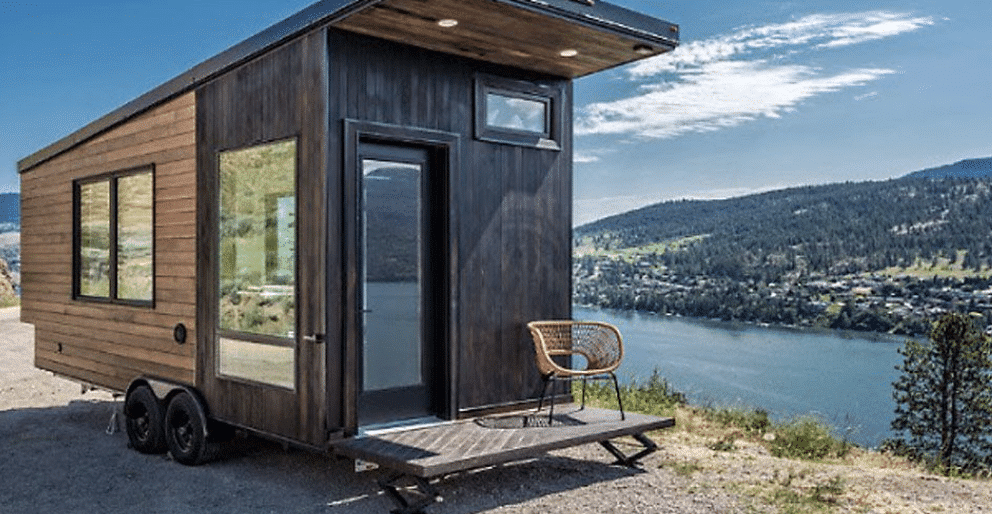 tiny house et paysage