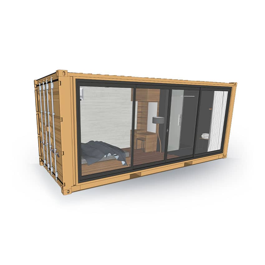 amenagement maison container