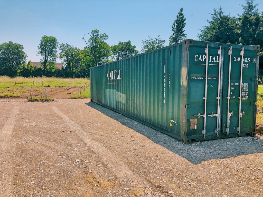 container pour une maison