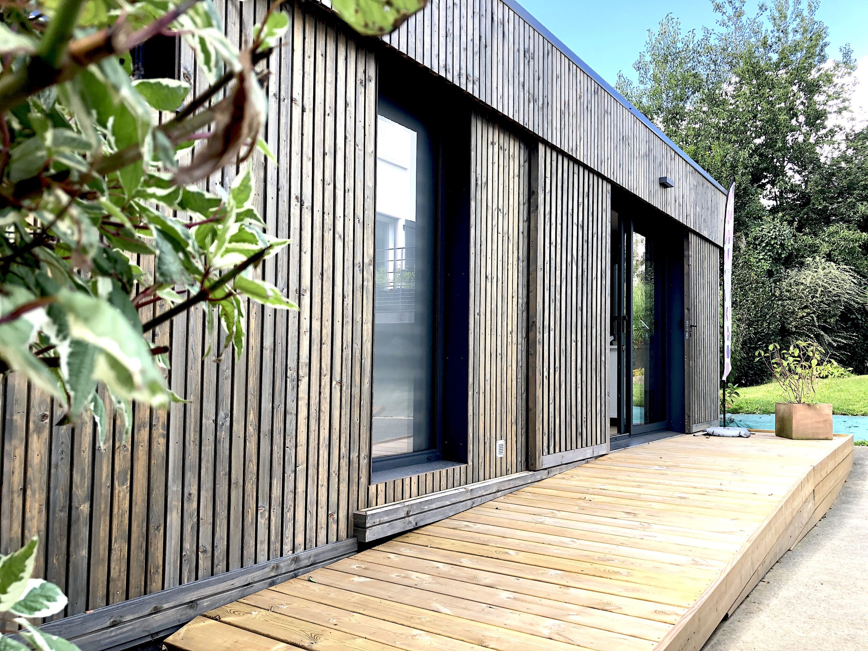 Un institut de beauté aménagé dans un studio de jardin à Quimper