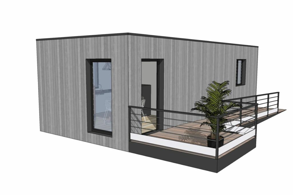 plan extérieur Quelle est l'habitation idéale pour une personne âgée ?