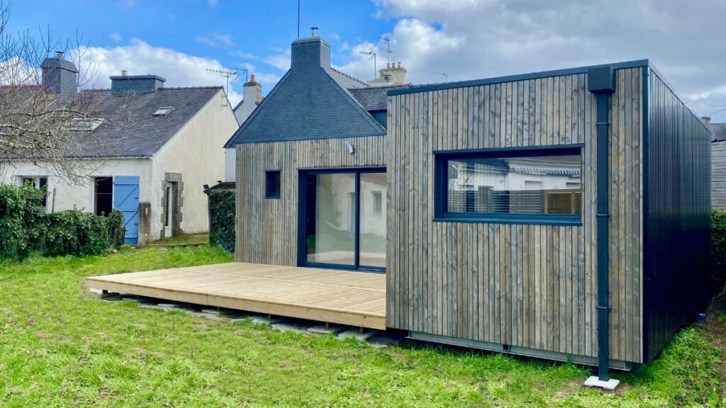 Prix maison en bois clé en main Bretagne séné
