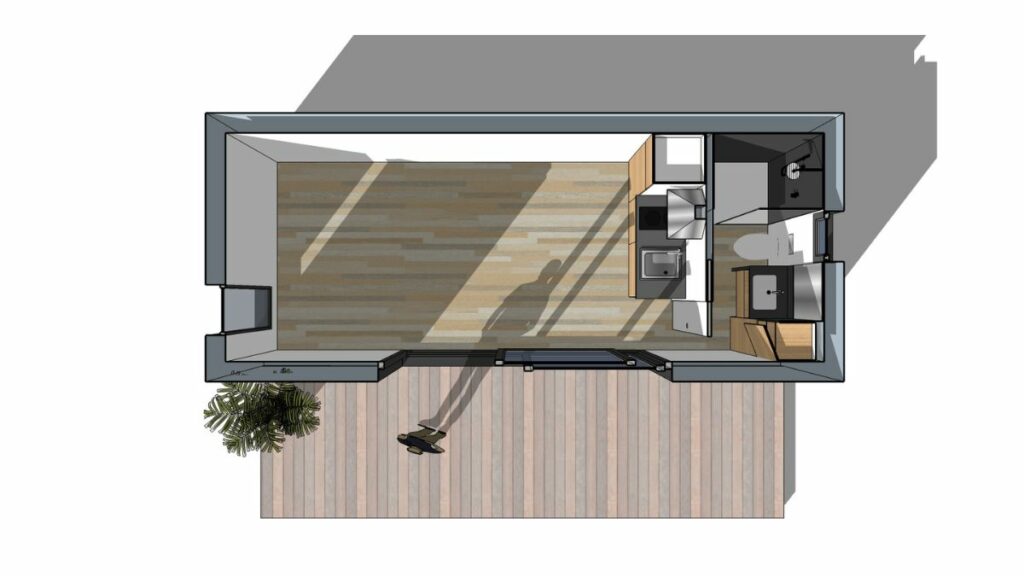 maison préfabriquée 20m2
