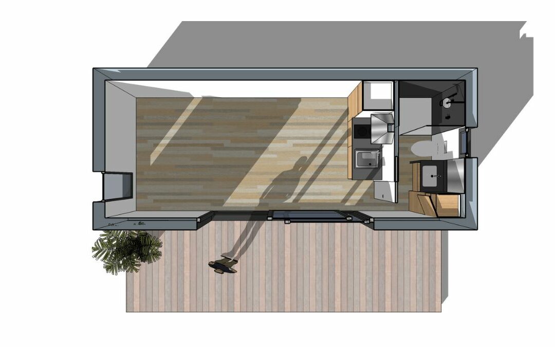 maison préfabriquée 20m2