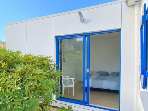 extension de maison trespa blanc