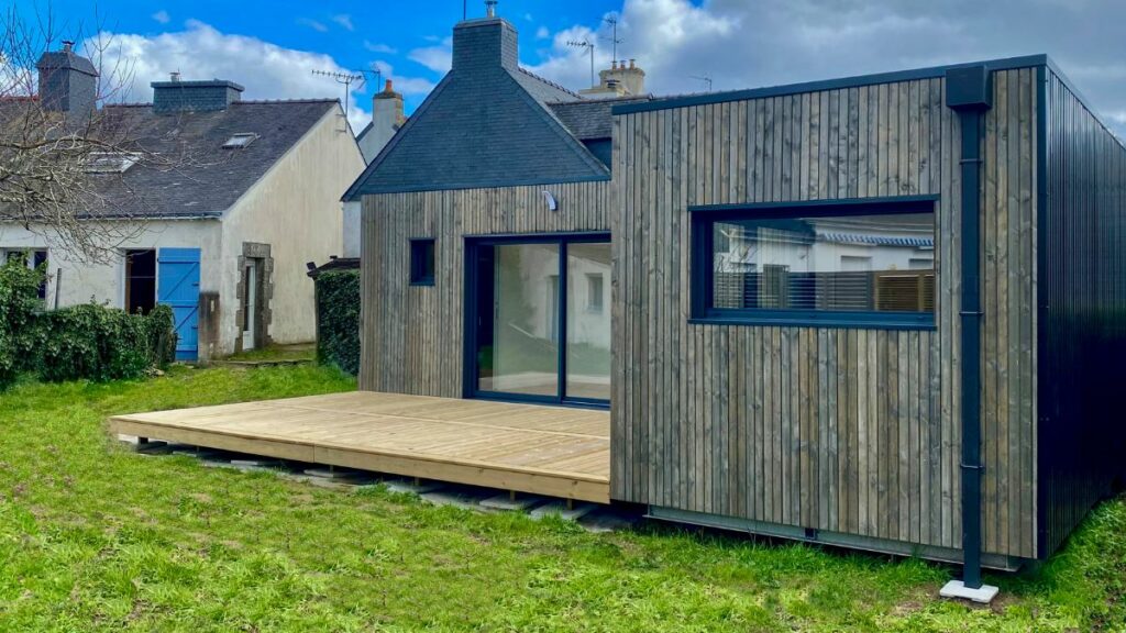 Maison modulaire tout compris en L