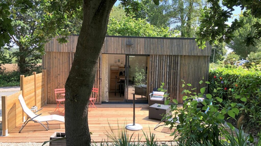 Tiny house installé à Erquy (22) Bretagne