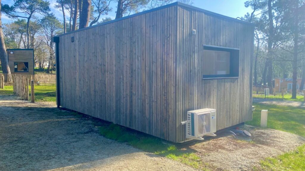 Tiny house installé à Grand champ (56) Bretagne