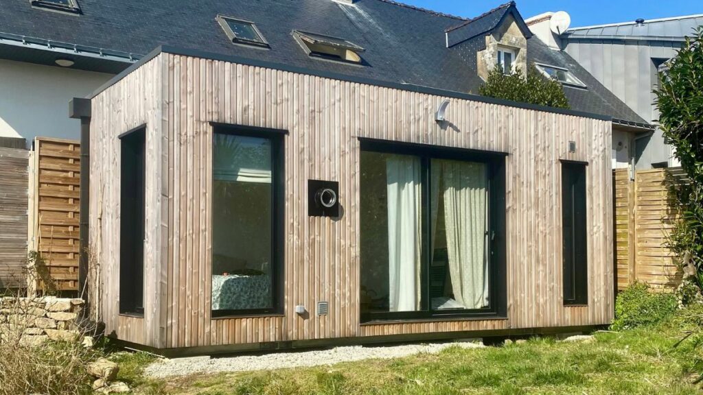 Tiny house installé à Lanester (56) Bretagne