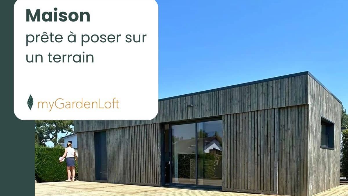 maison prête à poser sur terrain