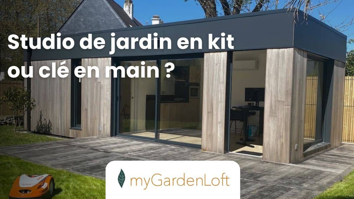 studio de jardin en kit