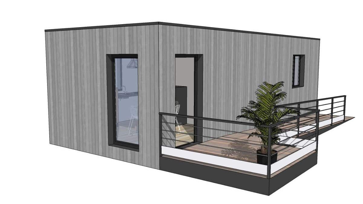plan extérieur Quelle est l'habitation idéale pour une personne âgée ?