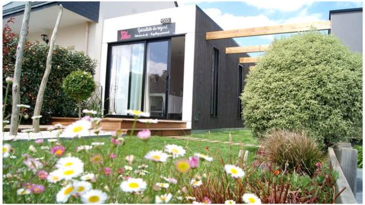Bureau de jardin pour estheticienne