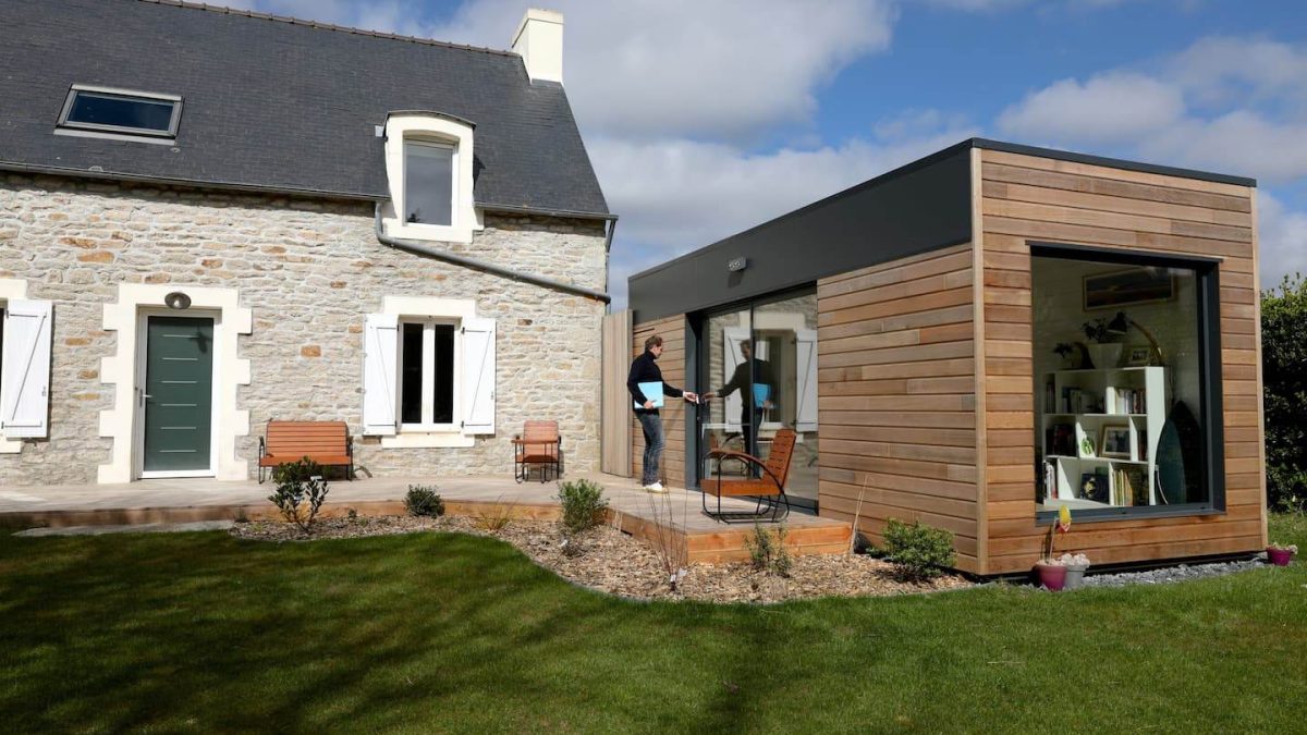 bureau de jardin