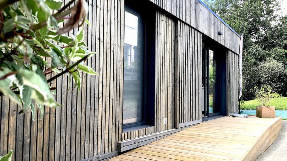studio de jardin avec rampe