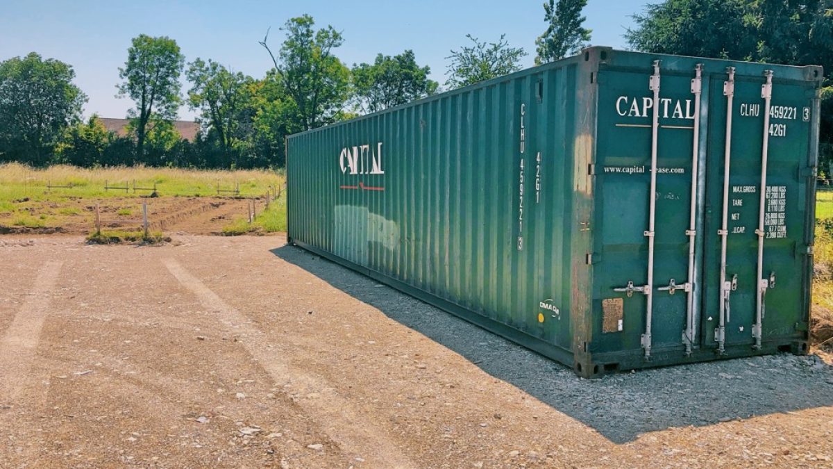 container pour une maison