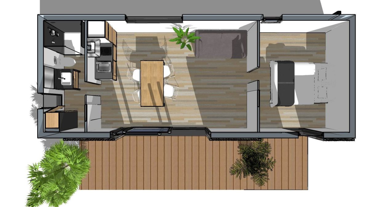 construction sans permis de construire 40m2