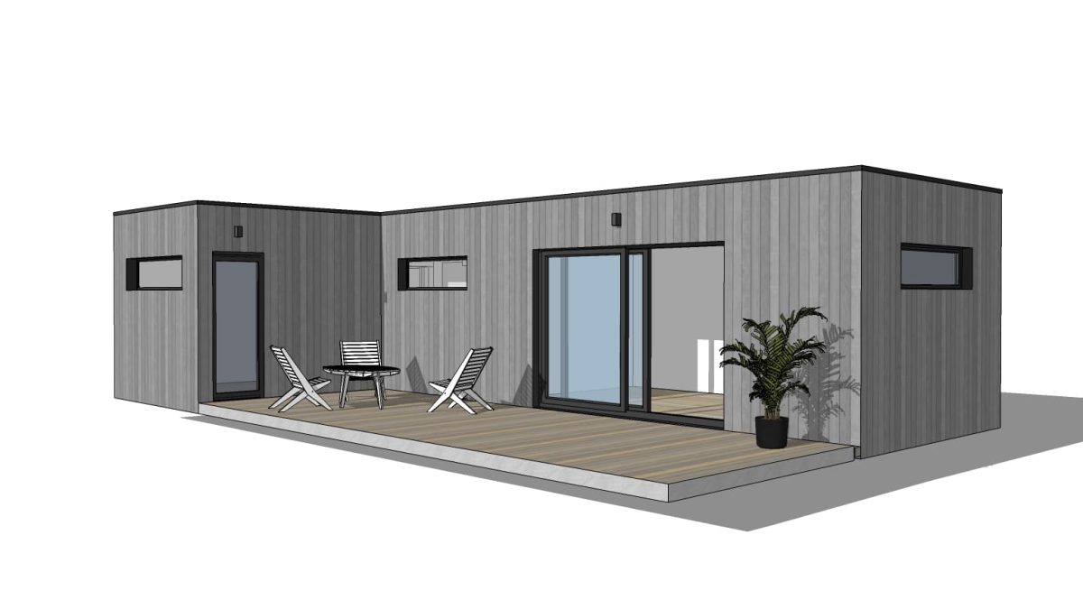 petite maison en bois